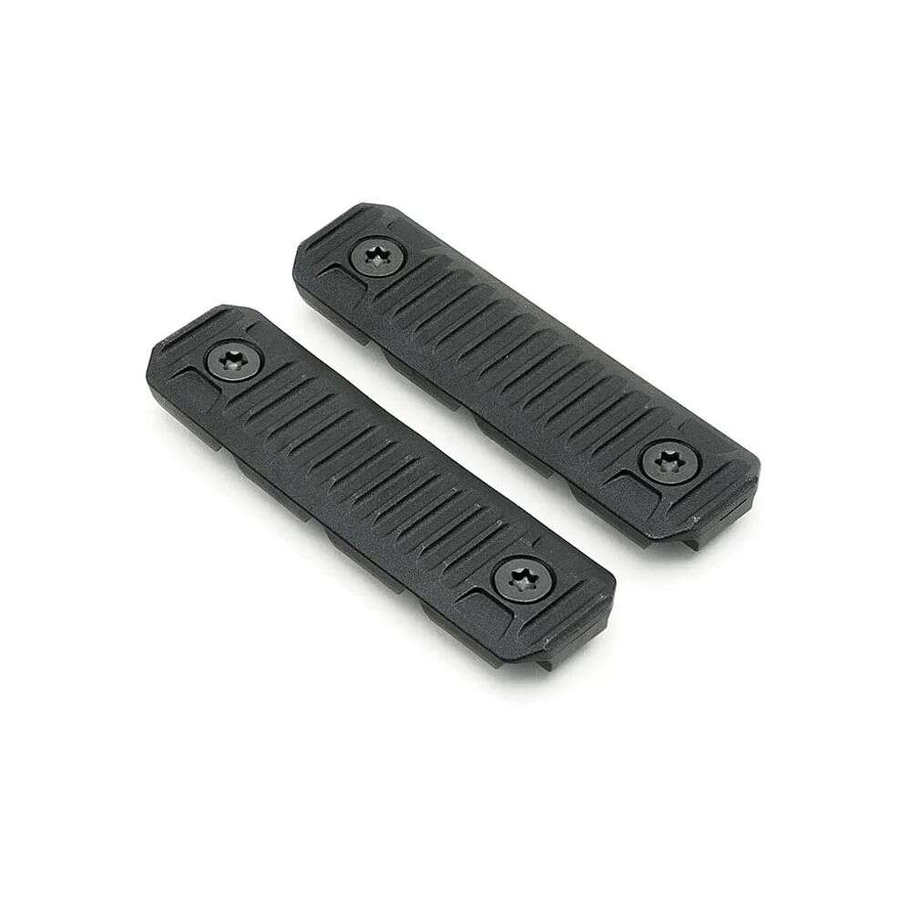 Parts Strike Industries 4.50" AR CM RAIL COVERS LONG BLACK 2PC/SET • Model: 4.50"